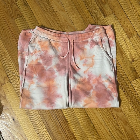 Pink Tie Dye Jogger Sweatpants - Picture 3 of 7